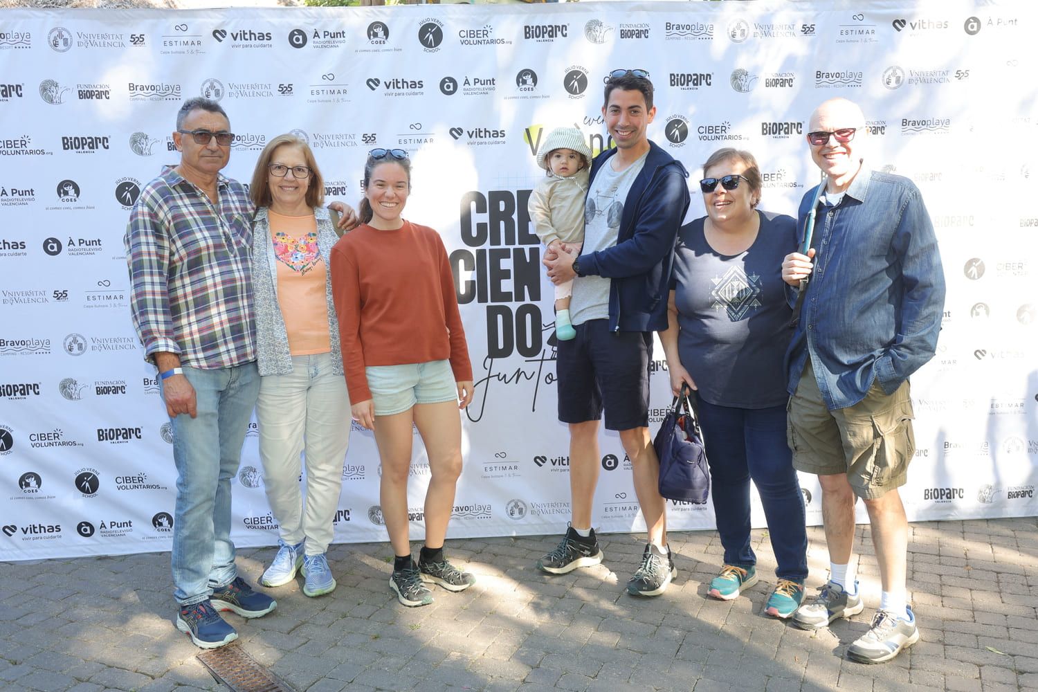 'Creciendo Juntos' en Bioparc València: photocall de todos los asistentes