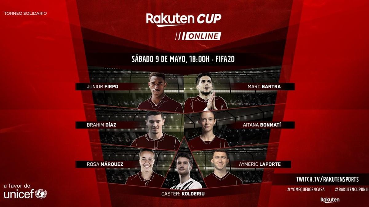 Junior Firpo se lleva la primera edición de la Rakuten Cup Online