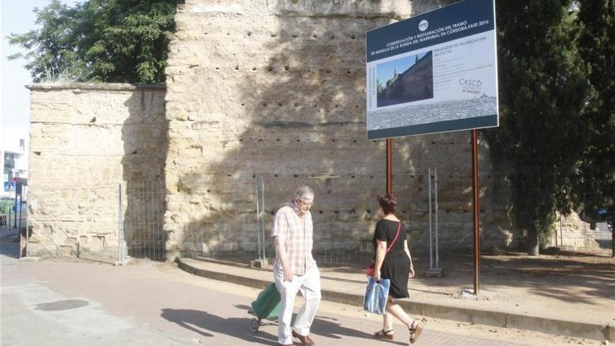 Todo listo para el inicio de la mejora de la muralla del Marrubial