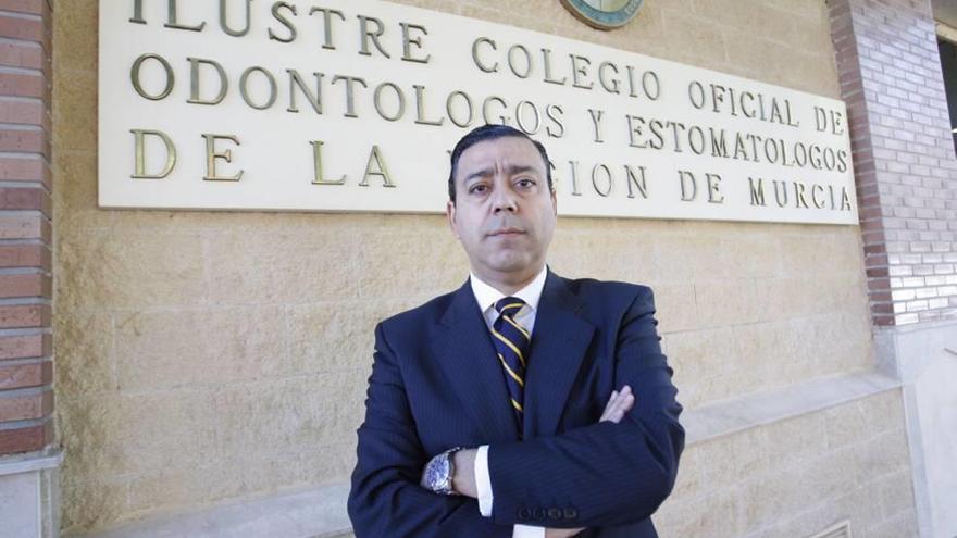 Óscar Castro, presidente del Consejo General de Dentistas.