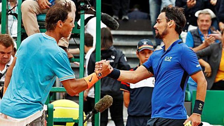 Fognini dona la sorpresa i deixa Nadal sense final