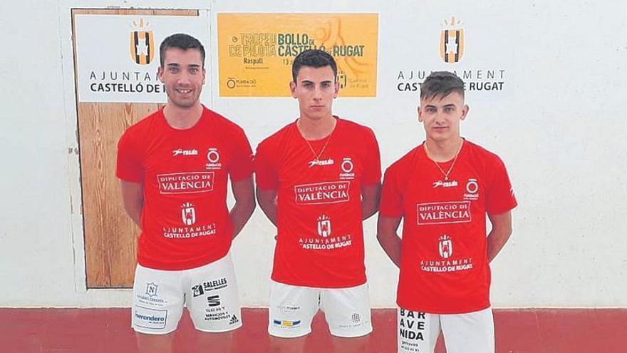 Salelles II, Tonet IV i  Sergi, primers finalistes