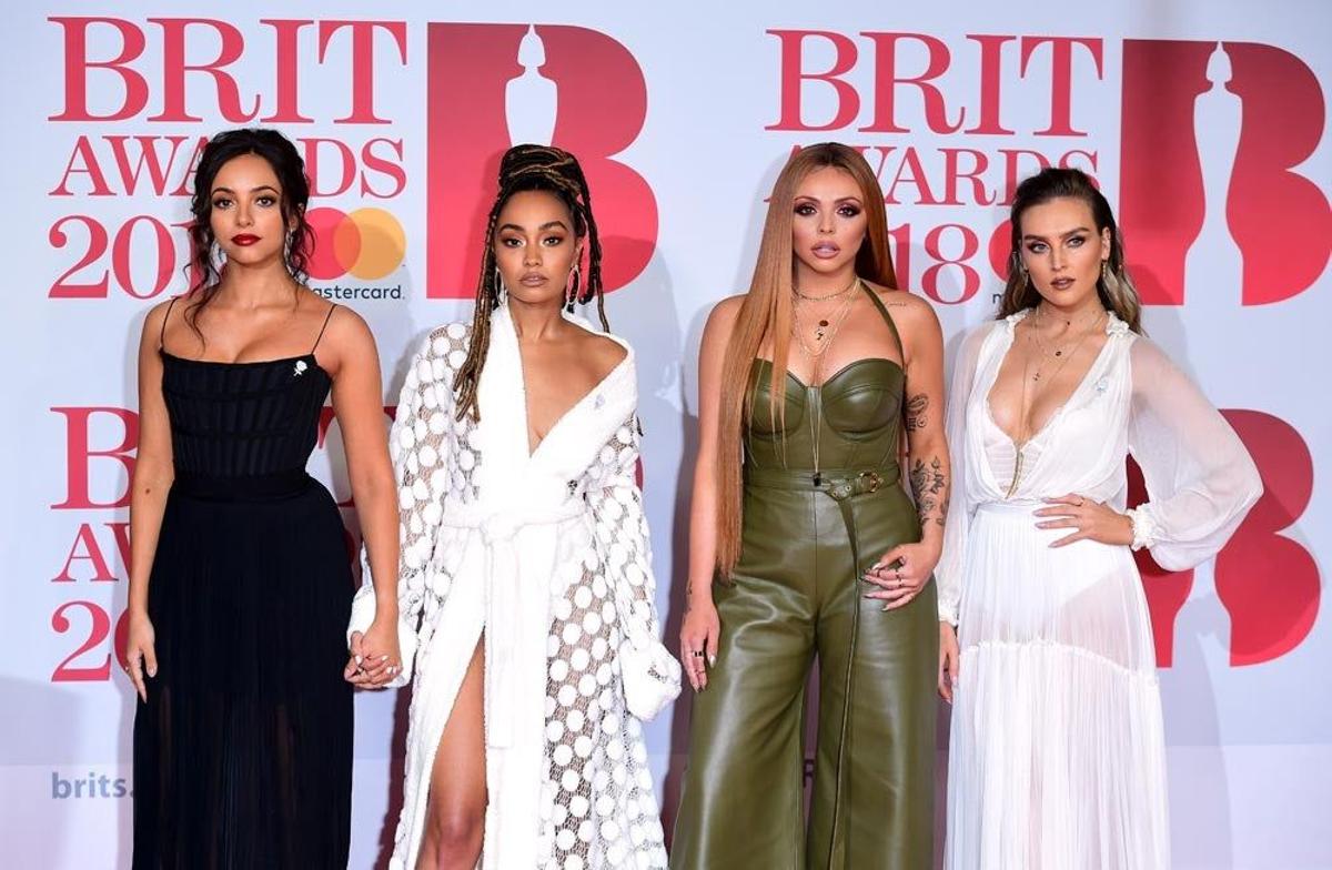 Las componentes de Little Mix, en los Brit Awards 2018