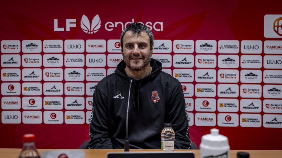 Carlos Cantero, en una rueda de prensa