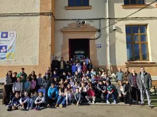 EN IMÁGENES: Hermanamiento de los huertos ecológicos escolares de Grado