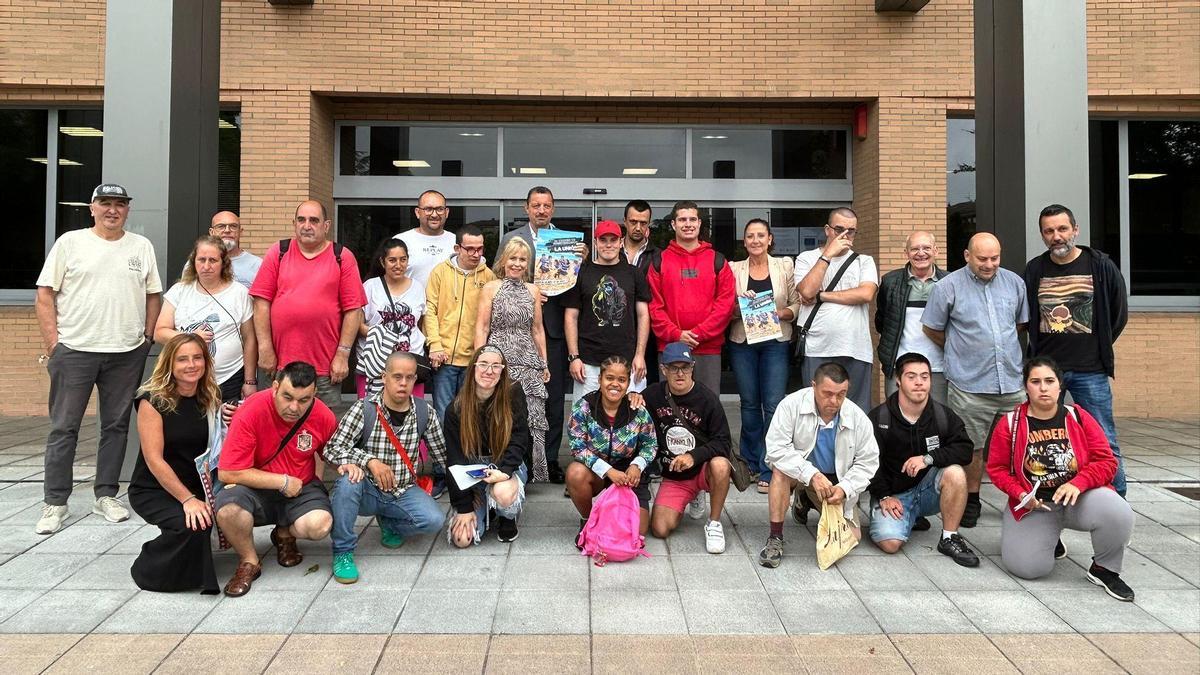 Presentación del torneo de rugby inclusivo.