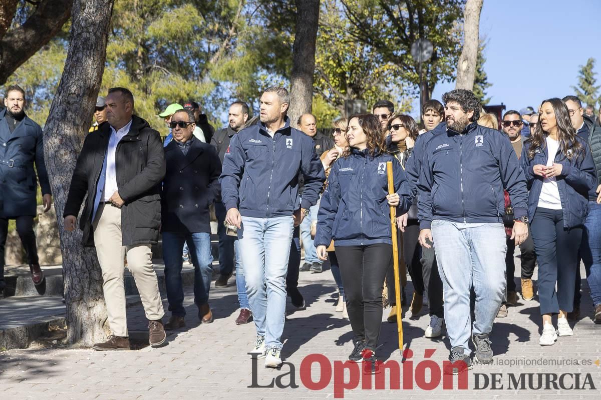 Así ha sido la visita de Isabel Díaz Ayuso a Caravaca de la Cruz