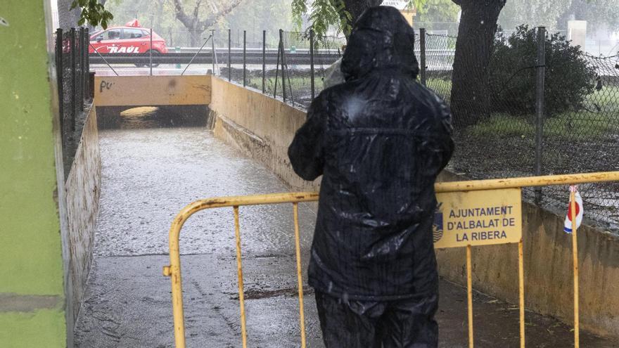 Albalat de la Ribera recoge en septiembre el 72 % de la lluvia caída desde que arrancó el año