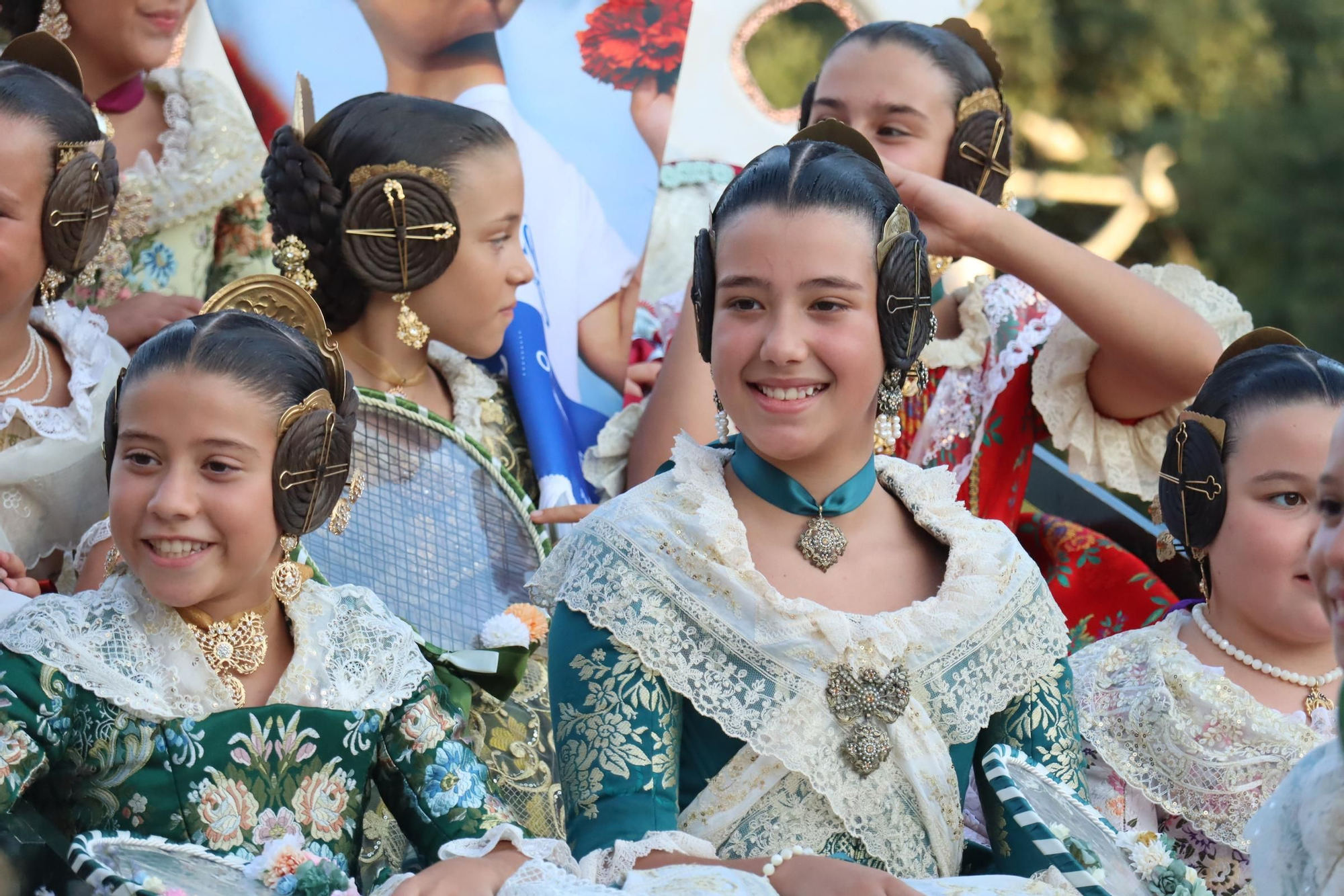 La Batalla de Flores de las candidatas a Fallera Mayor Infantil de València 2026