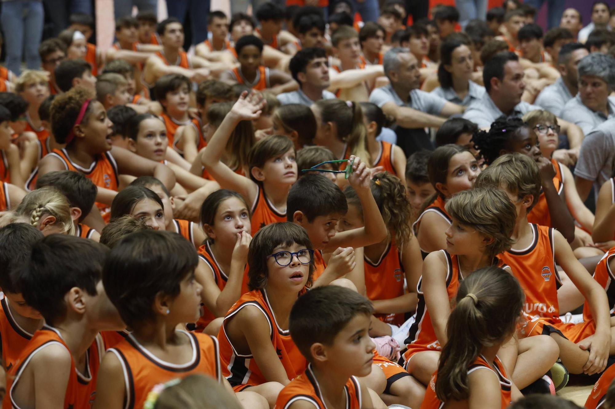 Así es la gran familia taronja: más de 600 jugadores del Valencia Basket