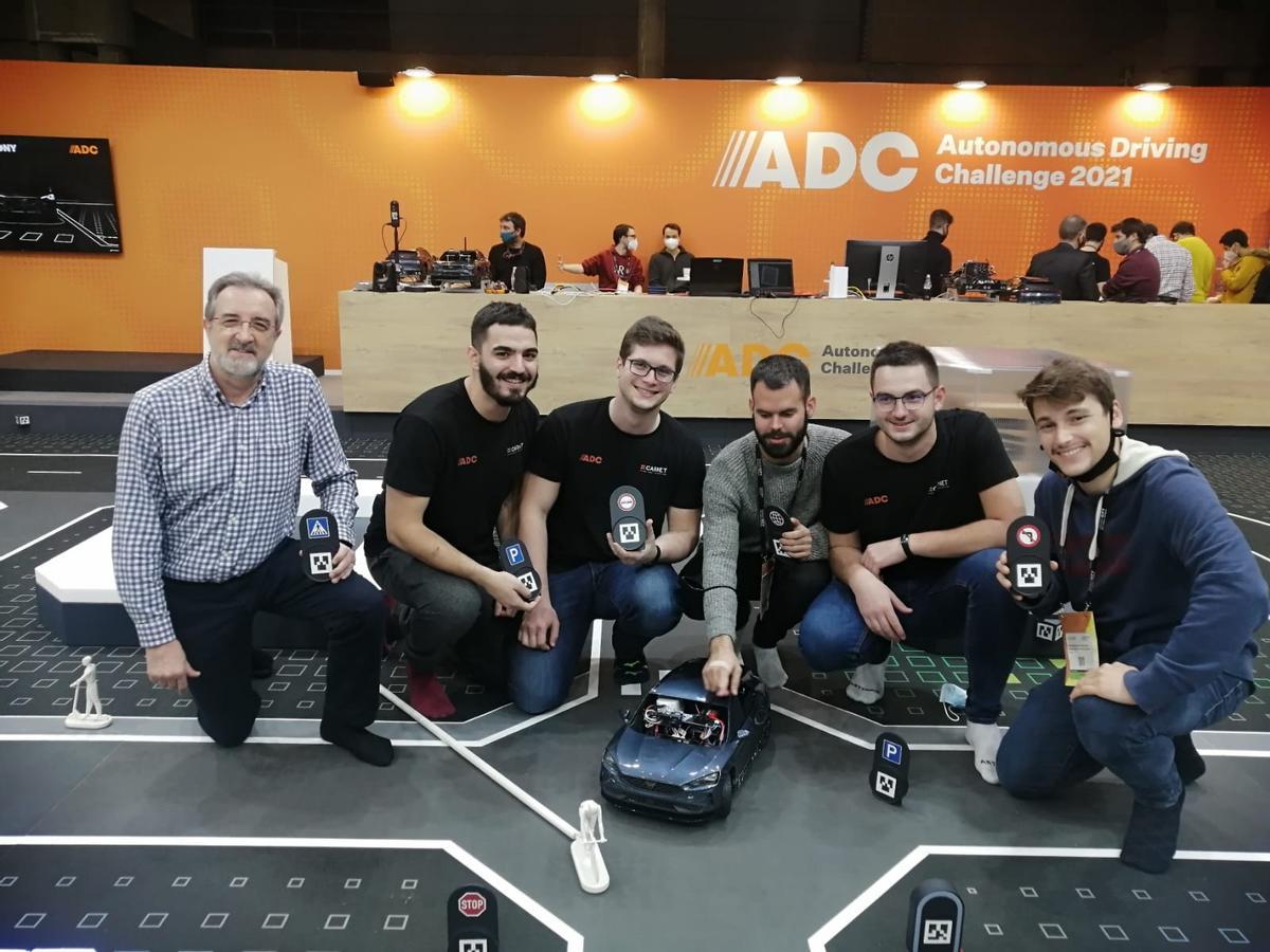 El grupo que ha quedado en segundo lugar en el concurso.