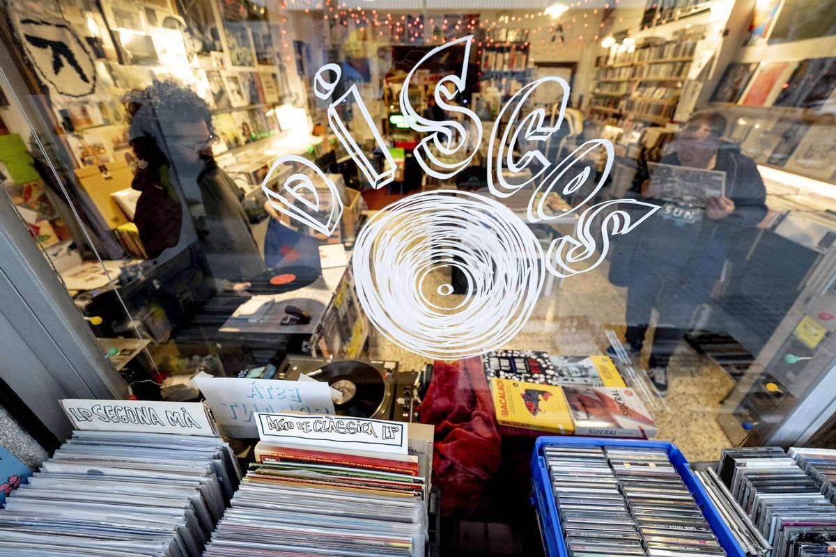 La tienda Ultra-Local Records, en el Poblenou, especializada en música independiente catalana y núcleo de una comunidad de artistas y fans