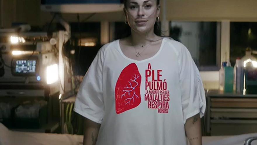 Espot de 'La Marató' de 3Cat que recapta fondos para las enfermedades respiratorias, que afectan dos millones de personas
