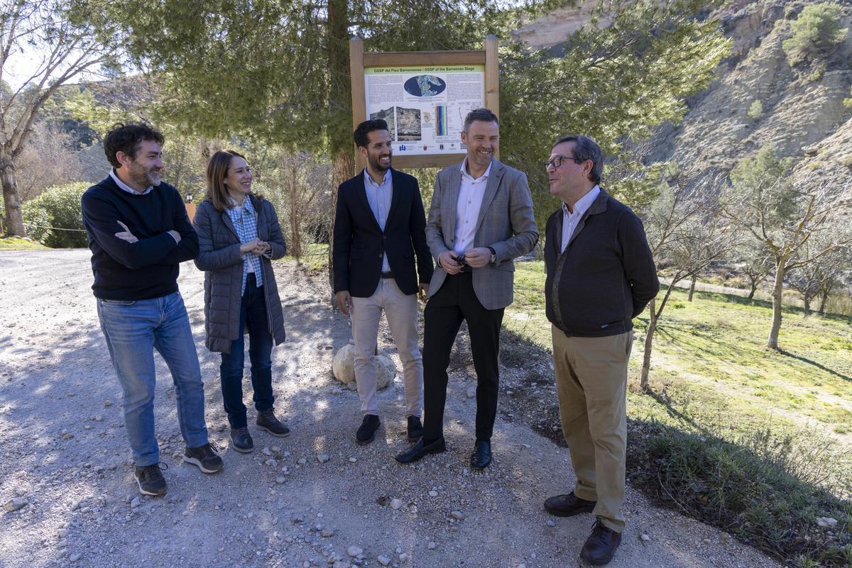 Visita al yacimiento paleontológico del Río Argos en Caravaca