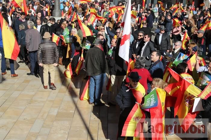 Concentración 'España existe' en Cartagena