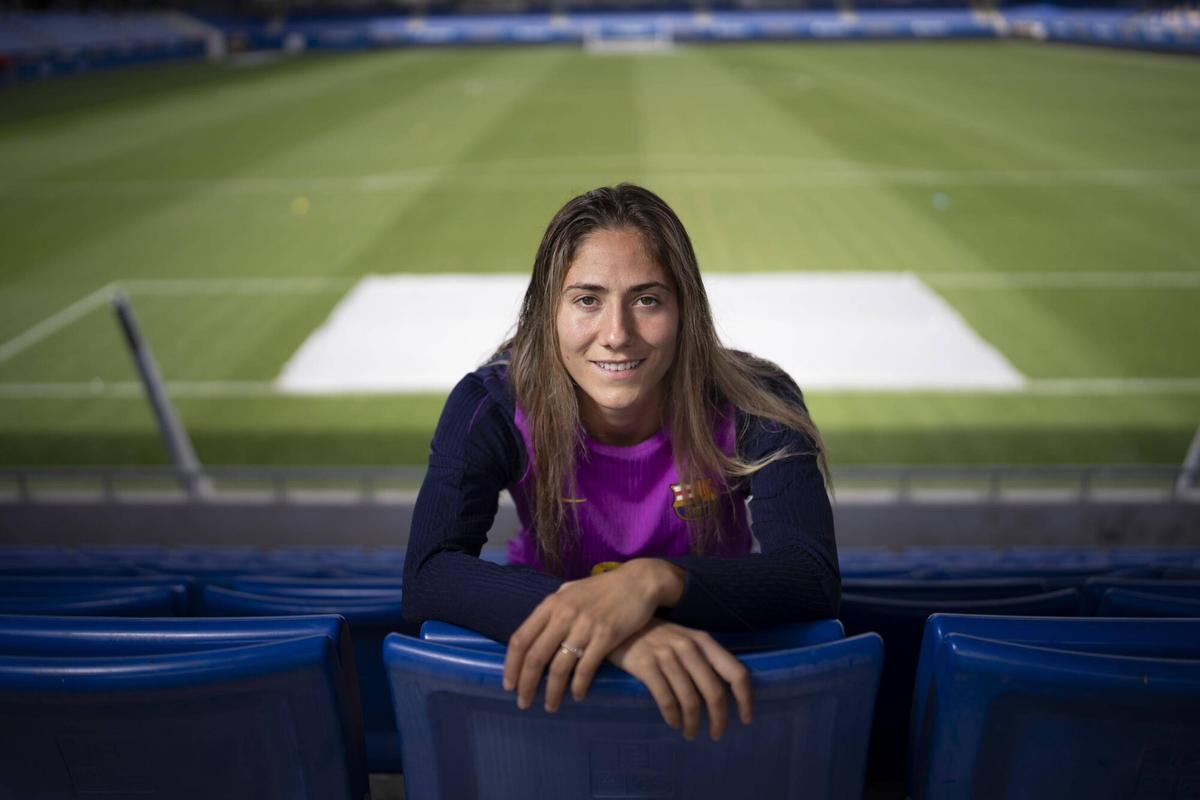 Laia Aleixandri durante la entrevista en EL PERIÓDICO.