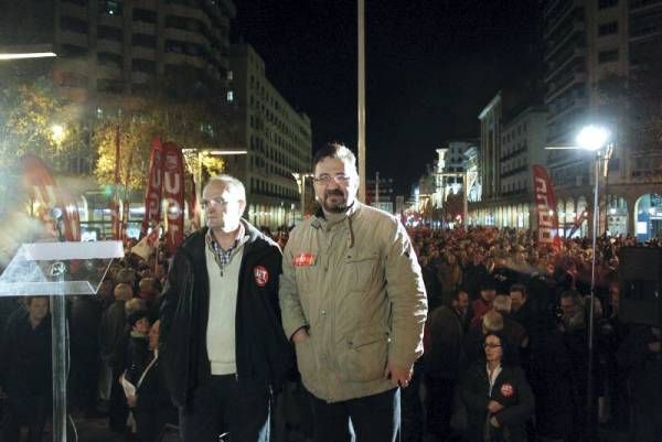 Fotogalería: Protesta en contra del recorte a las pensiones