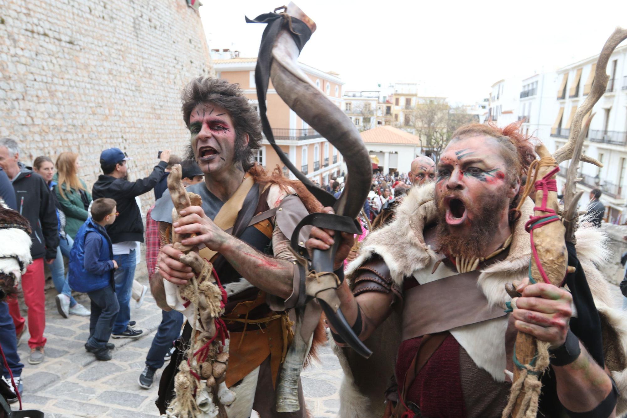 Edición de 2016 de la Feria Medieval de Ibiza.