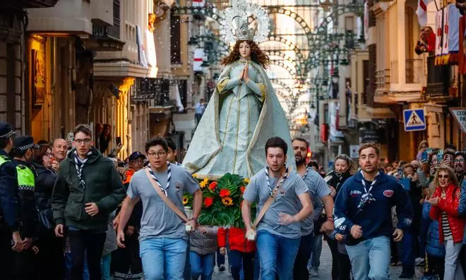 Els Xiulitets despiertan Alcoy