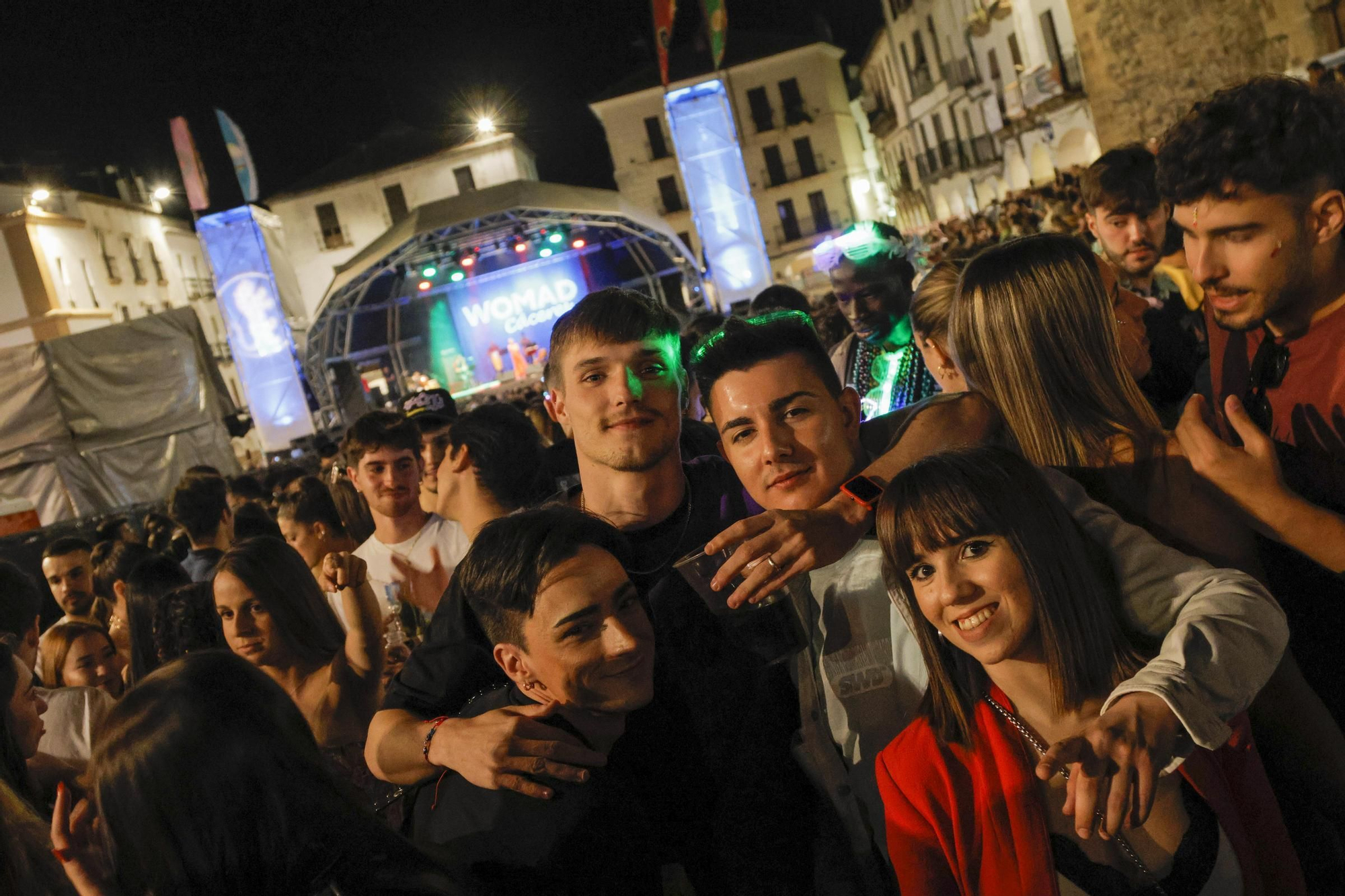 Así fue el primer día del festival Womad en Cáceres