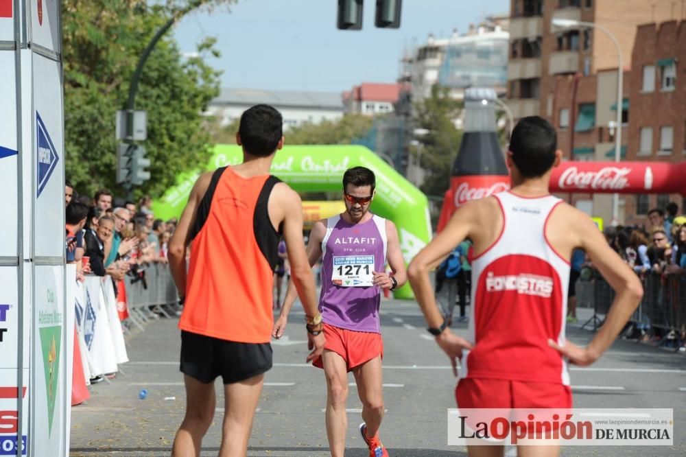 Media Maratón de Murcia: llegada (1ª parte)