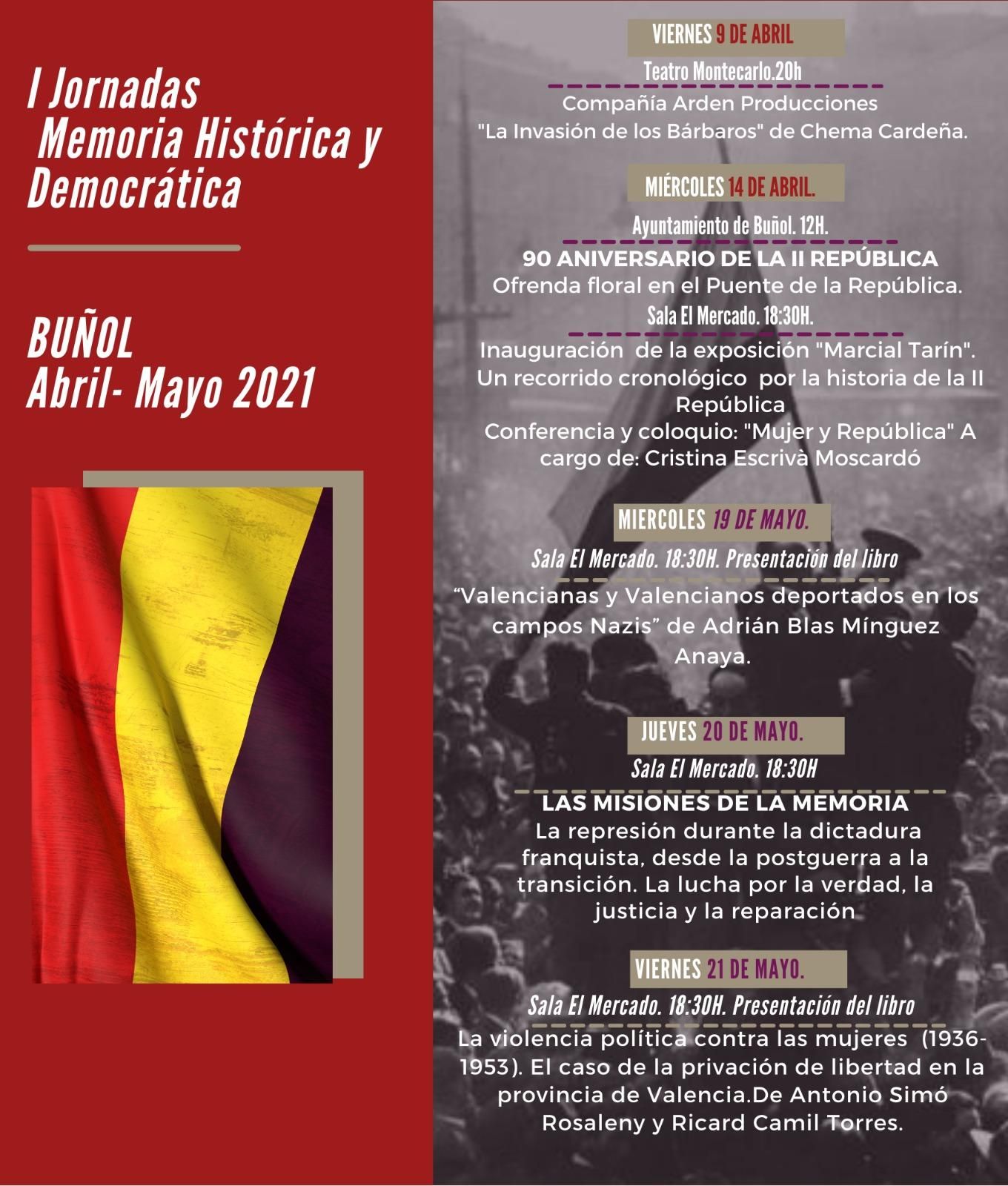 Primeras jornadas de Memoria Histórica