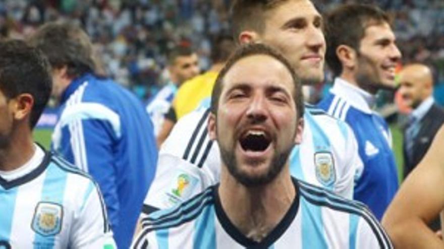 Higuaín: "El compromiso es lo que nos ha llevado a la final"