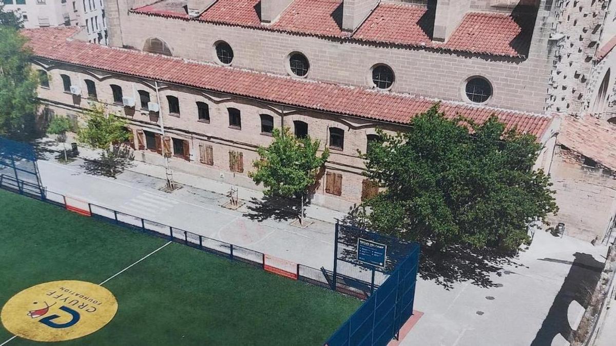 Seu del Casal-Ot, a la plaça del Mil Centenari de Manresa