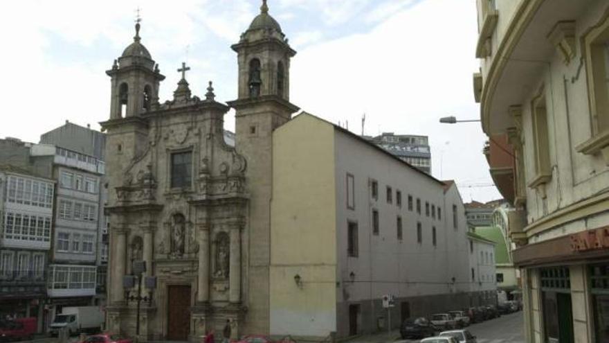 La Iglesia de San Jorge, en A Coruña. / la opinión