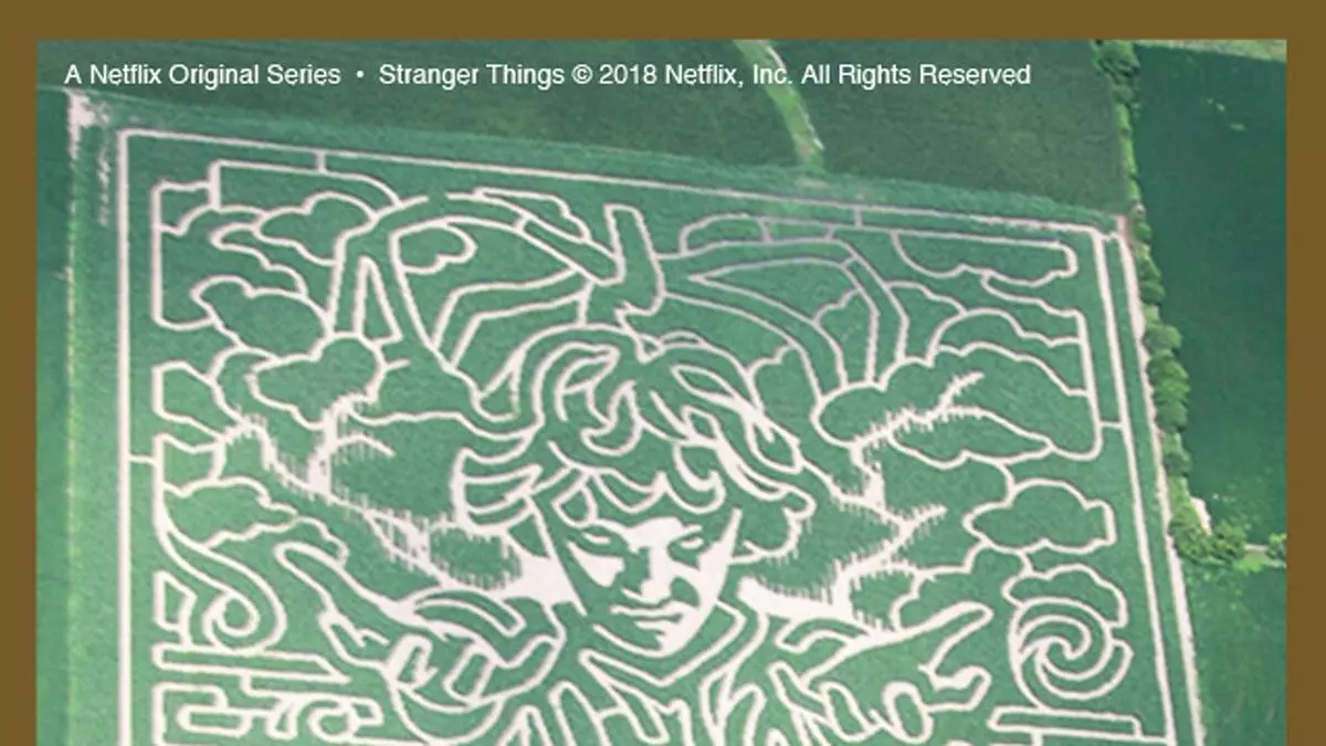 ‘Stranger Things’ cobra vida en un laberinto
