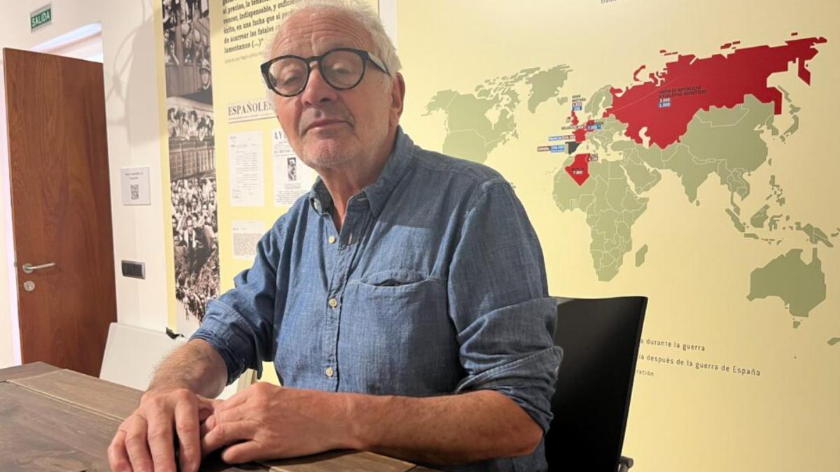 Manuel Moreno, descendiente de niños de la guerra: "No somos conscientes de la historia"