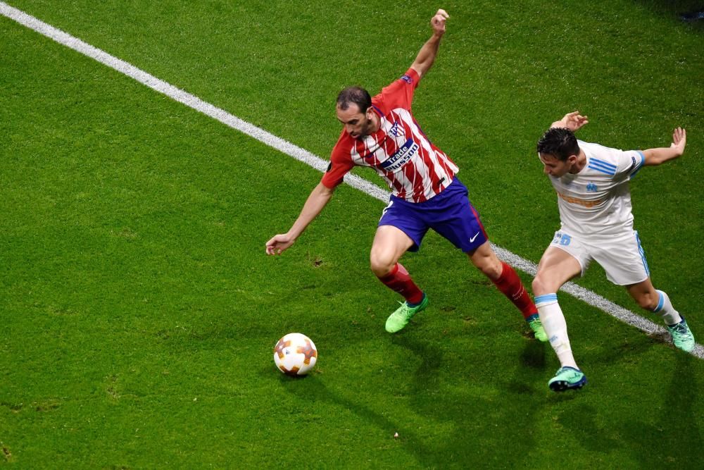 Final de la Europa League: Olympique de Marsella - Atlético de Madrid