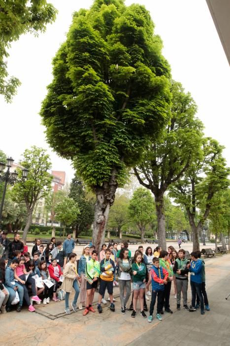 Actividad de convivencia escolar con motivo del día del libro en el Campo.