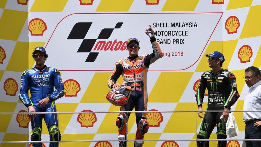 Las fotografías de la victoria de Marc Márquez en el GP de Malasia
