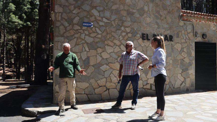 El Cabildo de La Palma finaliza las obras en el  Centro de Visitantes de Cumbre Vieja