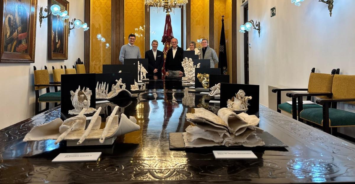 Las obras se mostraron al público el año pasado en la exposición "Me llamo barro aunque Miguel me llame"