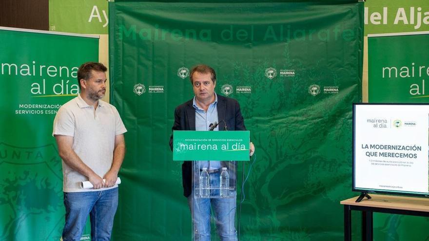 Mairena del Aljarafe lanza un macroproyecto de 11 millones de euros para renovar acerados, zonas verdes, alumbrado y colegios