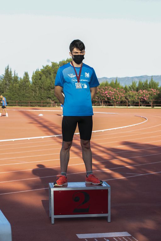 Campeonato regional de atletismo. Primera jornada