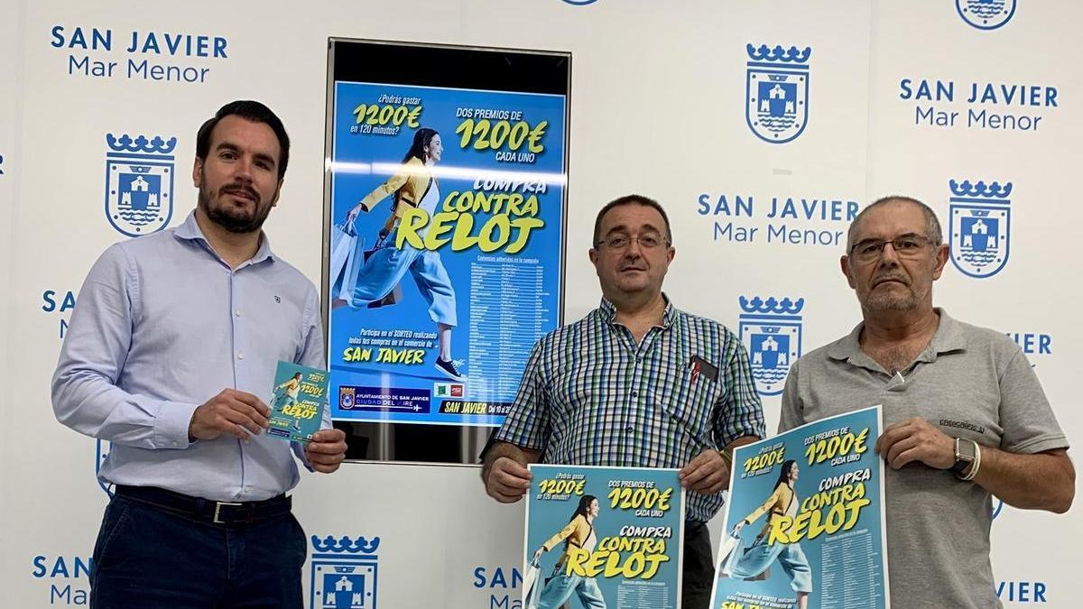 Presentación de la campaña &#039;Compra Contrarreloj&#039; de San Javier.