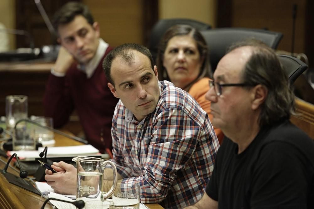 Pleno en el Ayuntamiento de Gijón