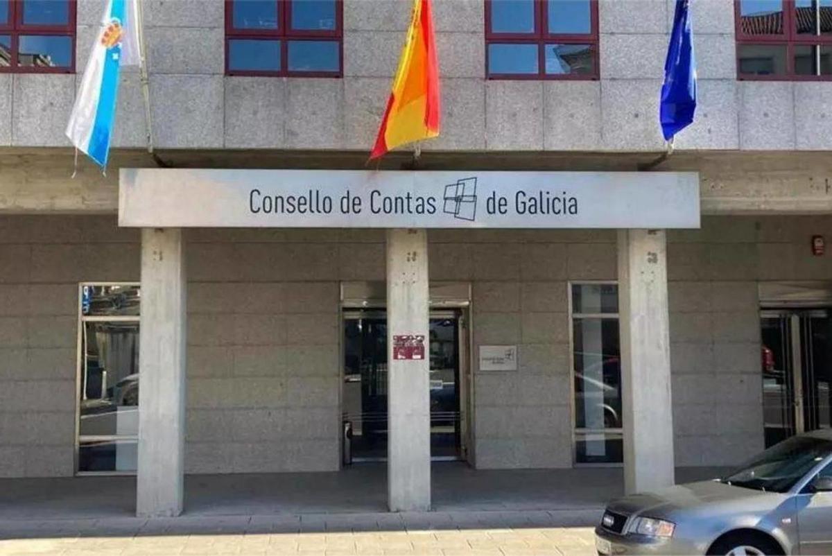 Sede del Consello de Contas de Galicia, en Santiago de Compostela. | Europa Press