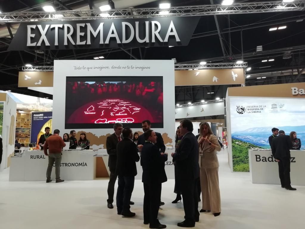 Extremadura ofrece en Fitur un turismo sostenible y de calidad