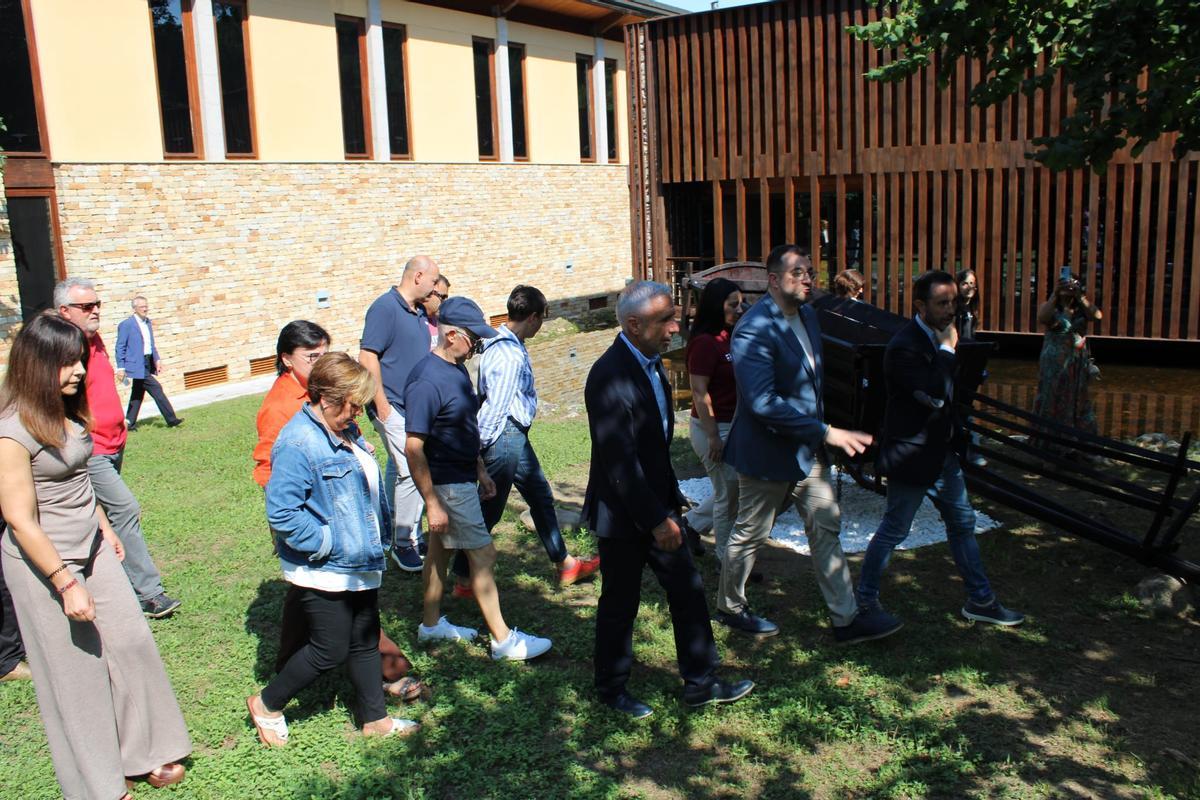 Así es el encuentro de las Polas de Asturias y León en Sobrescobio, en el que se ha reabierto la Casa del Agua, el gran centro de educación ambiental de Asturias