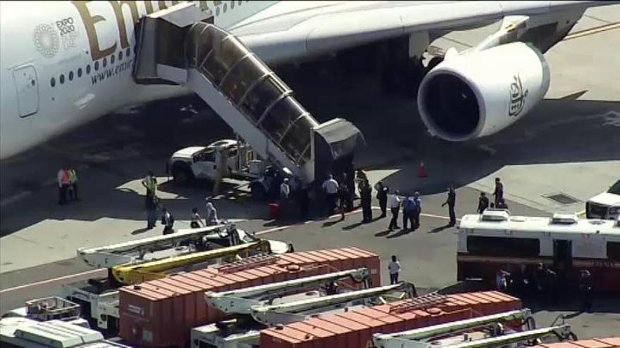 Más de 500 pasajeros, puestos en cuarentena en el aeropuerto de Nueva York