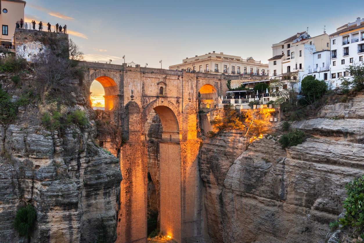 Puente en Ronda, Málaga.