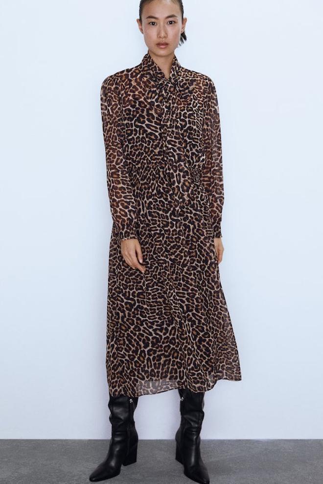 El vestido de leopardo victoriano