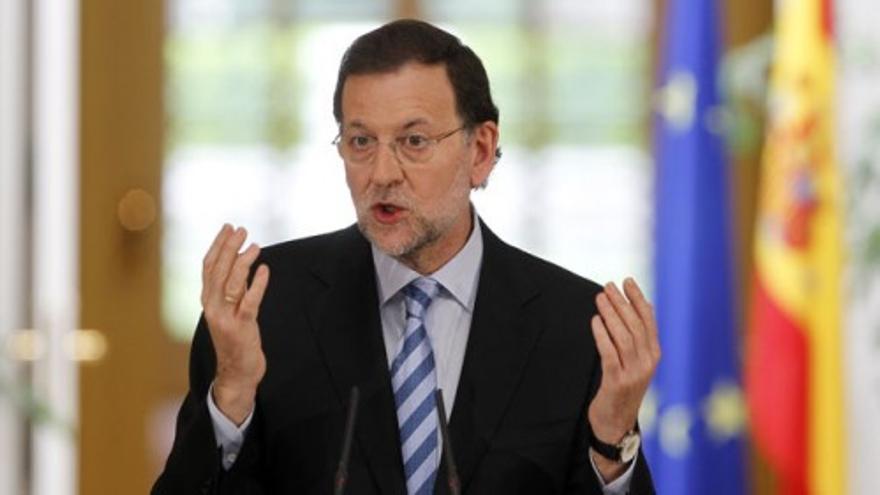 Comparece Rajoy. &quot;Ayer nos hubieran intervenido&quot;