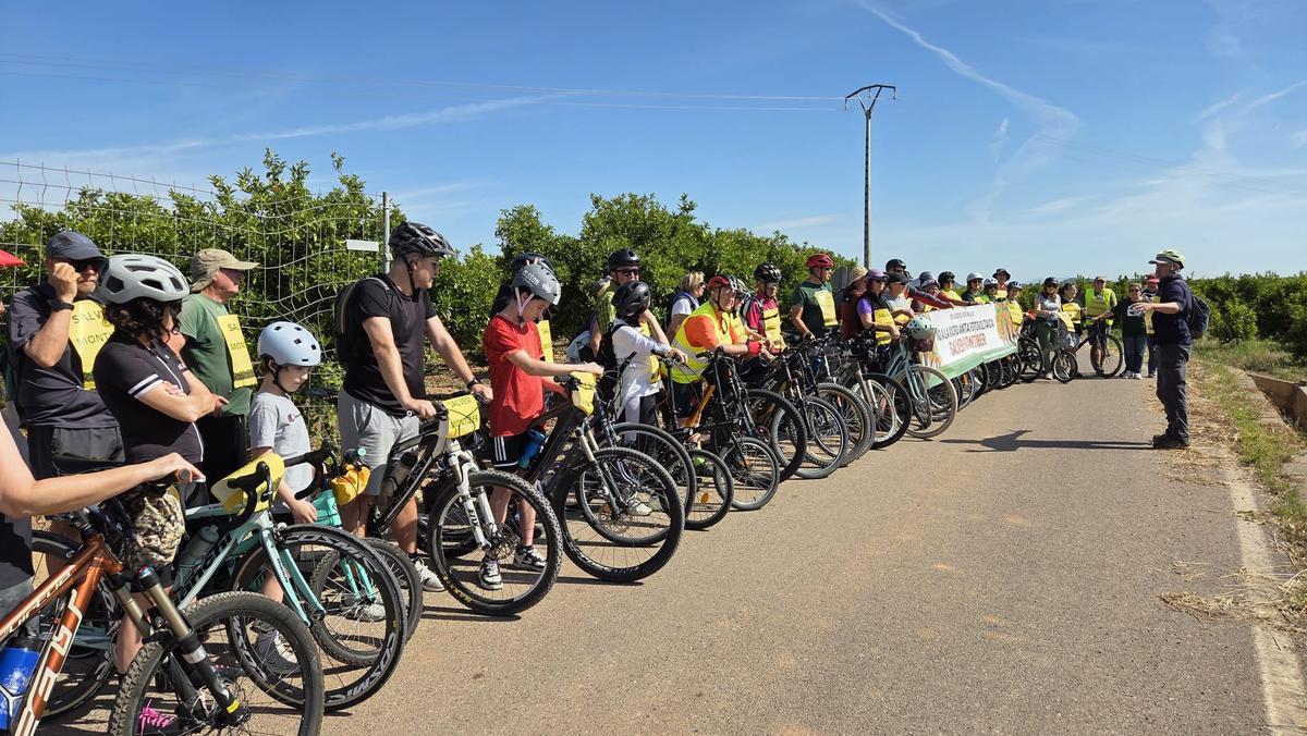 'Volta en bici' en defensa de Montiber