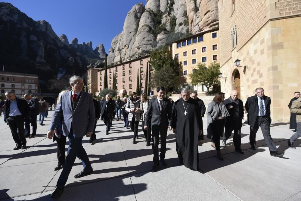 Rehabilitació del claustre i l'atri de Montserrat