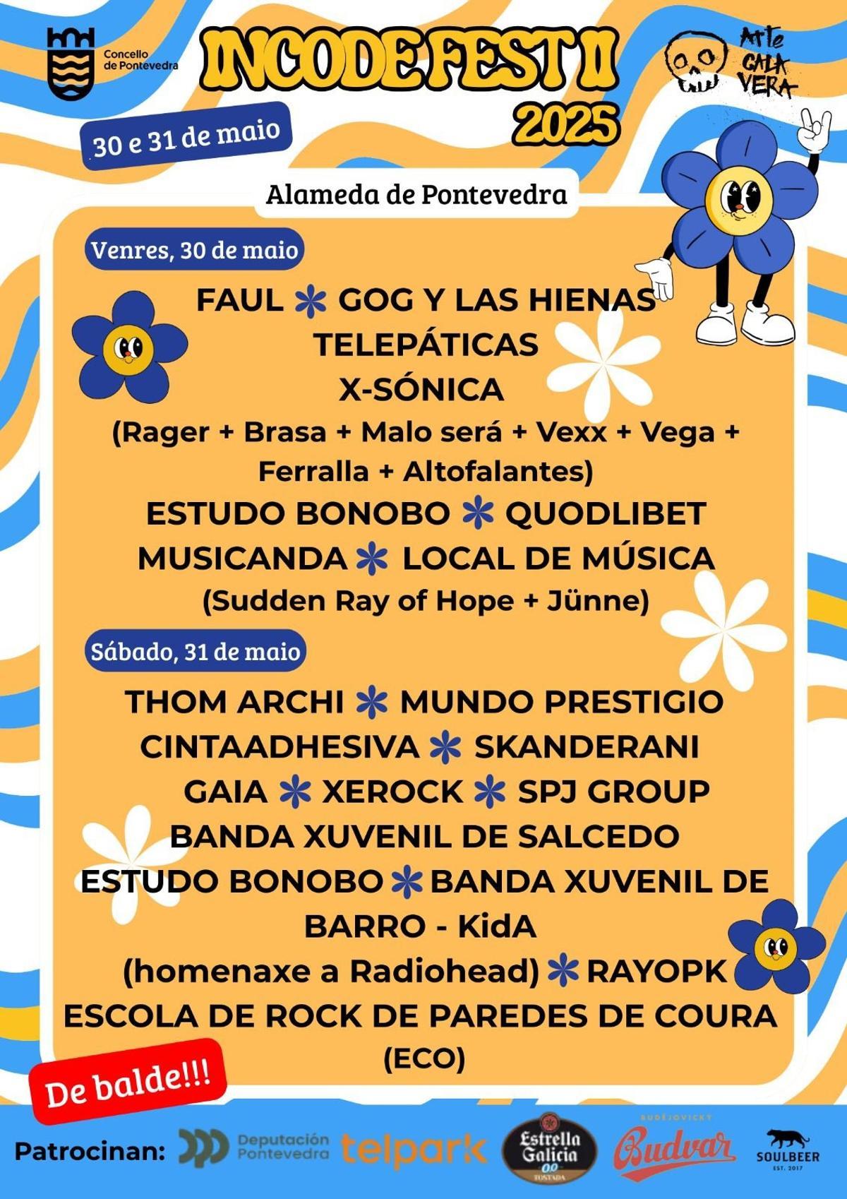 Cartel del festival.